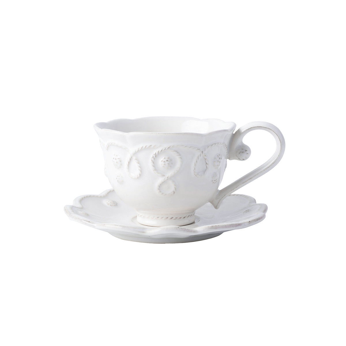 Jardins du Monde Teacup - Whitewash