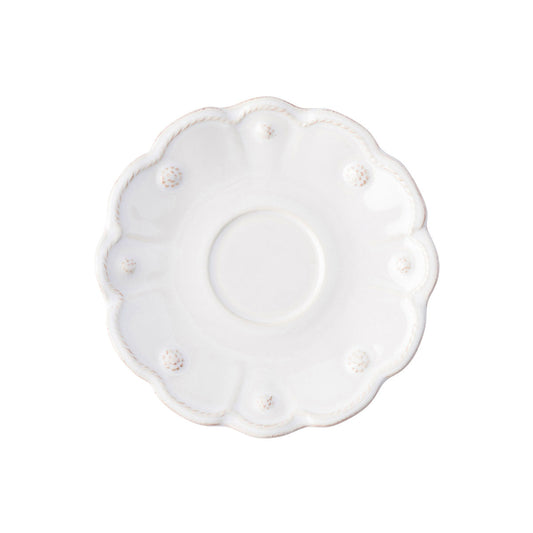 Jardins du Monde Saucer - Whitewash