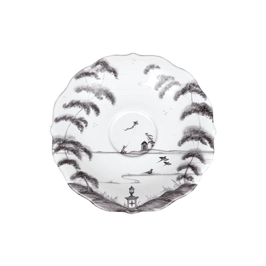 Country Estate Saucer - Flint Grey